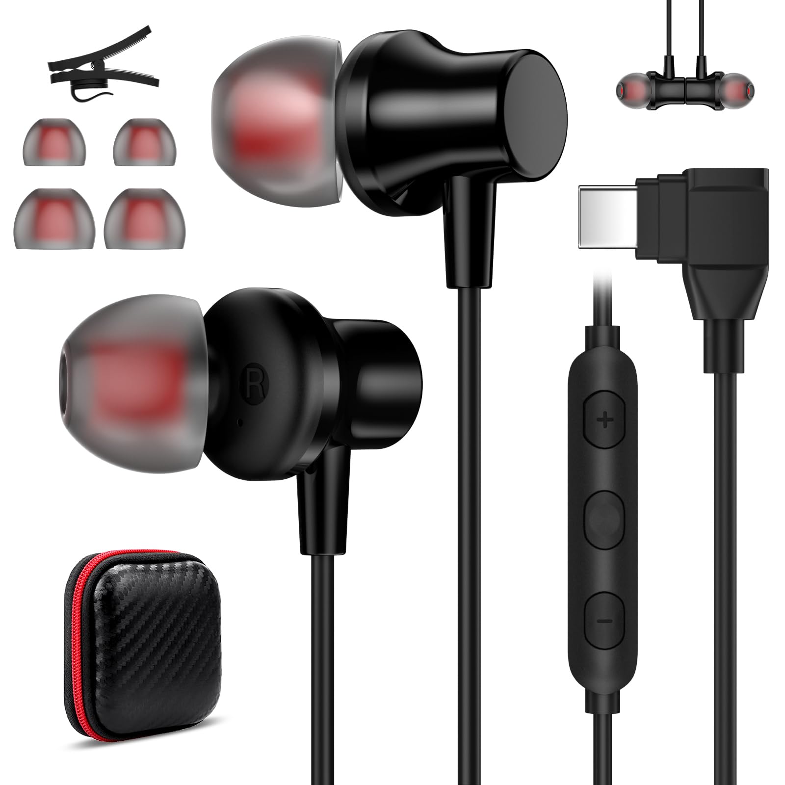 イヤホン DIESEL WIRED EARBUDS USB-C Wired Earbuds with USB-C in Silver | Diesel® US